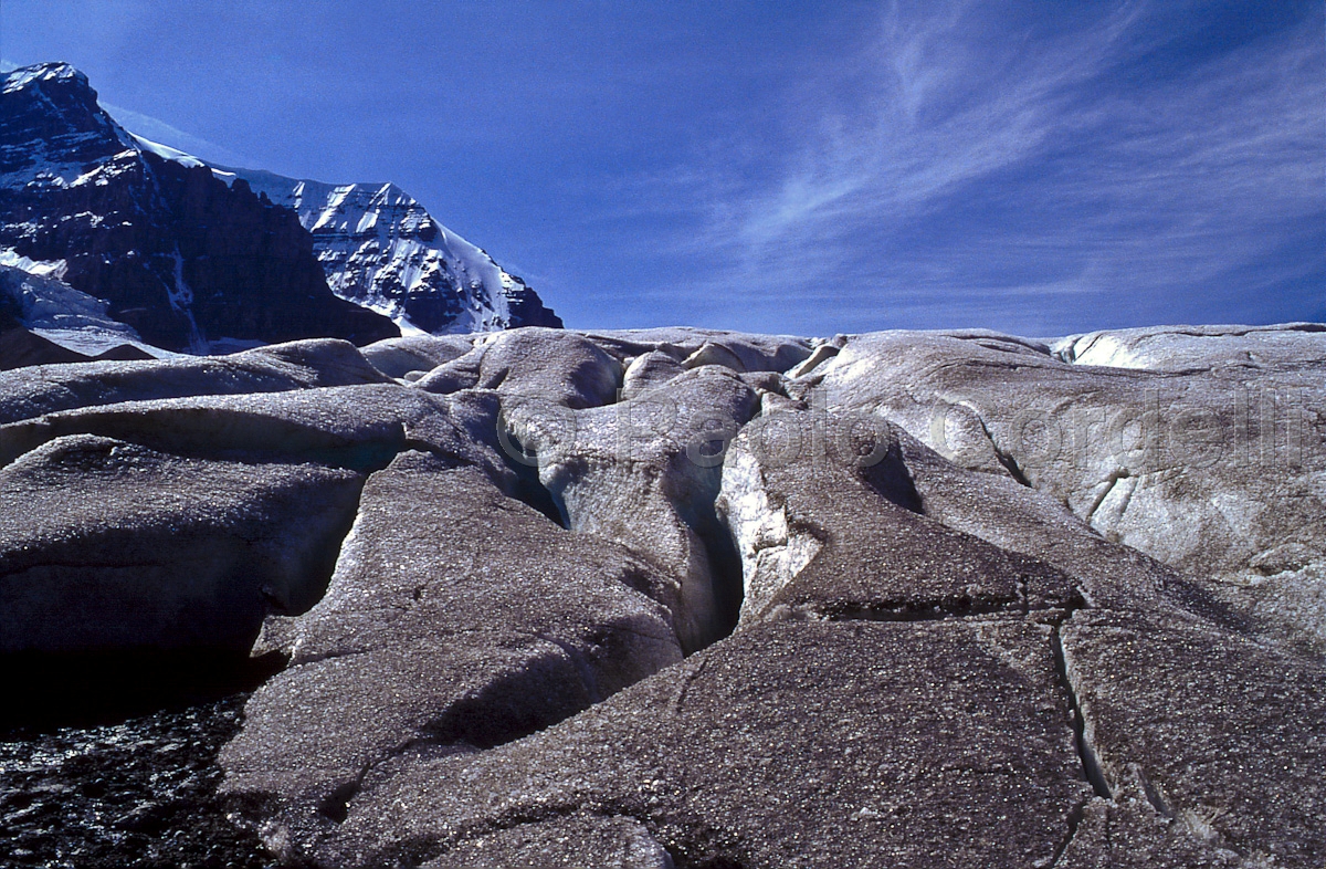 Athabasca Glacier in Jasper National Park, Alberta, Canada
(cod:Canada 15)